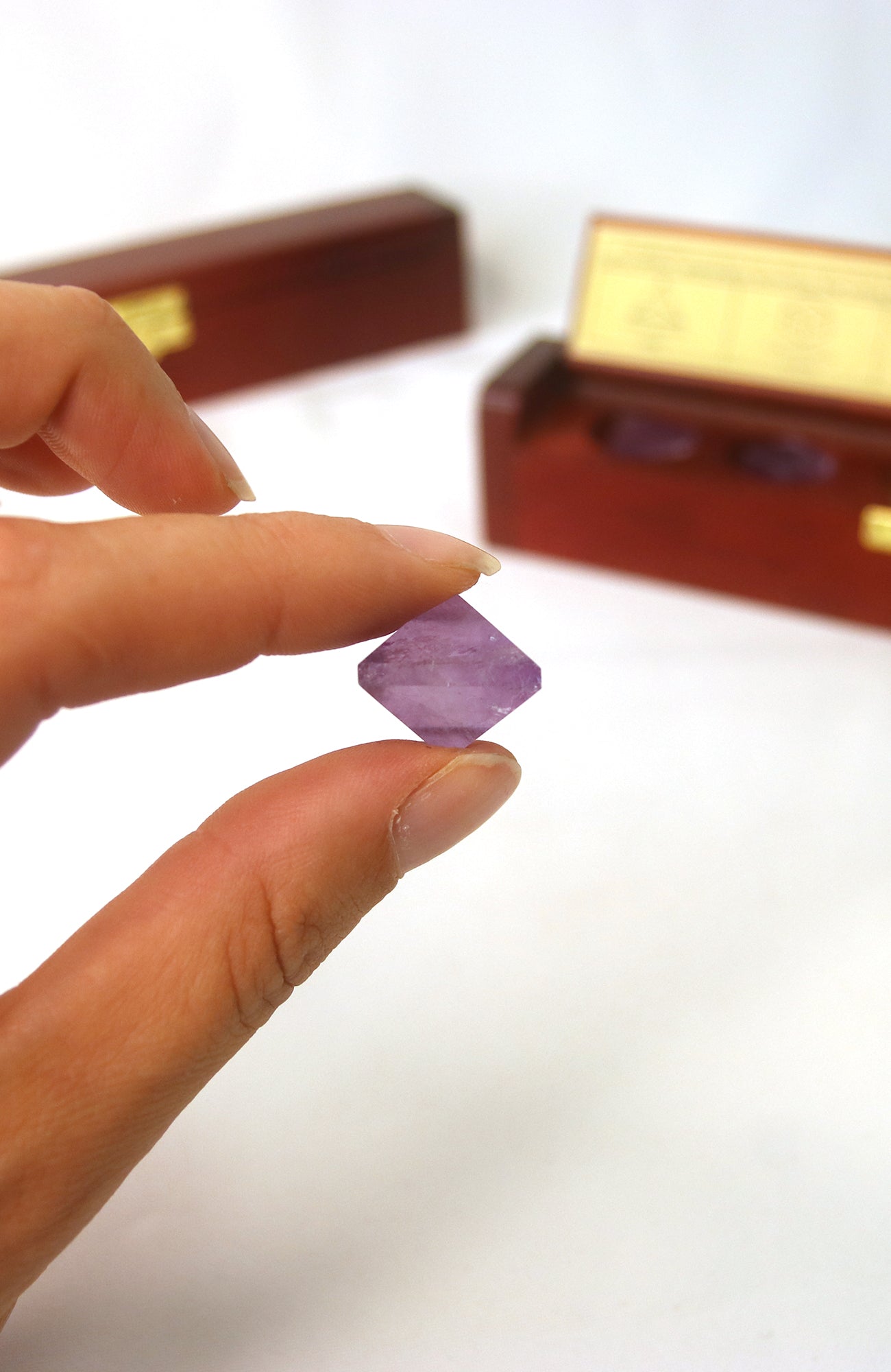 Amethyst Geometric Shapes (Boxed)