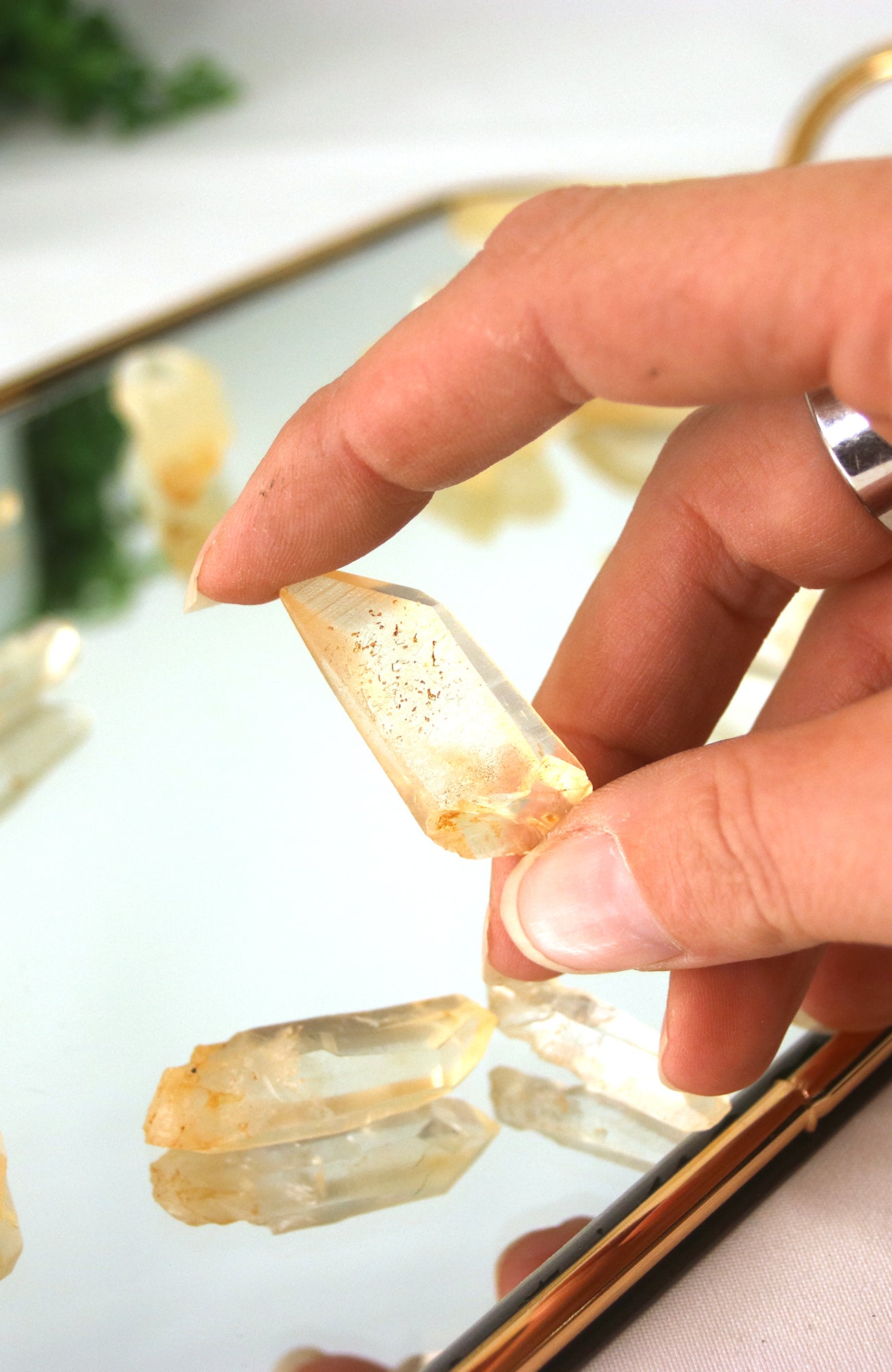 Lemurian Golden Healer Crystal