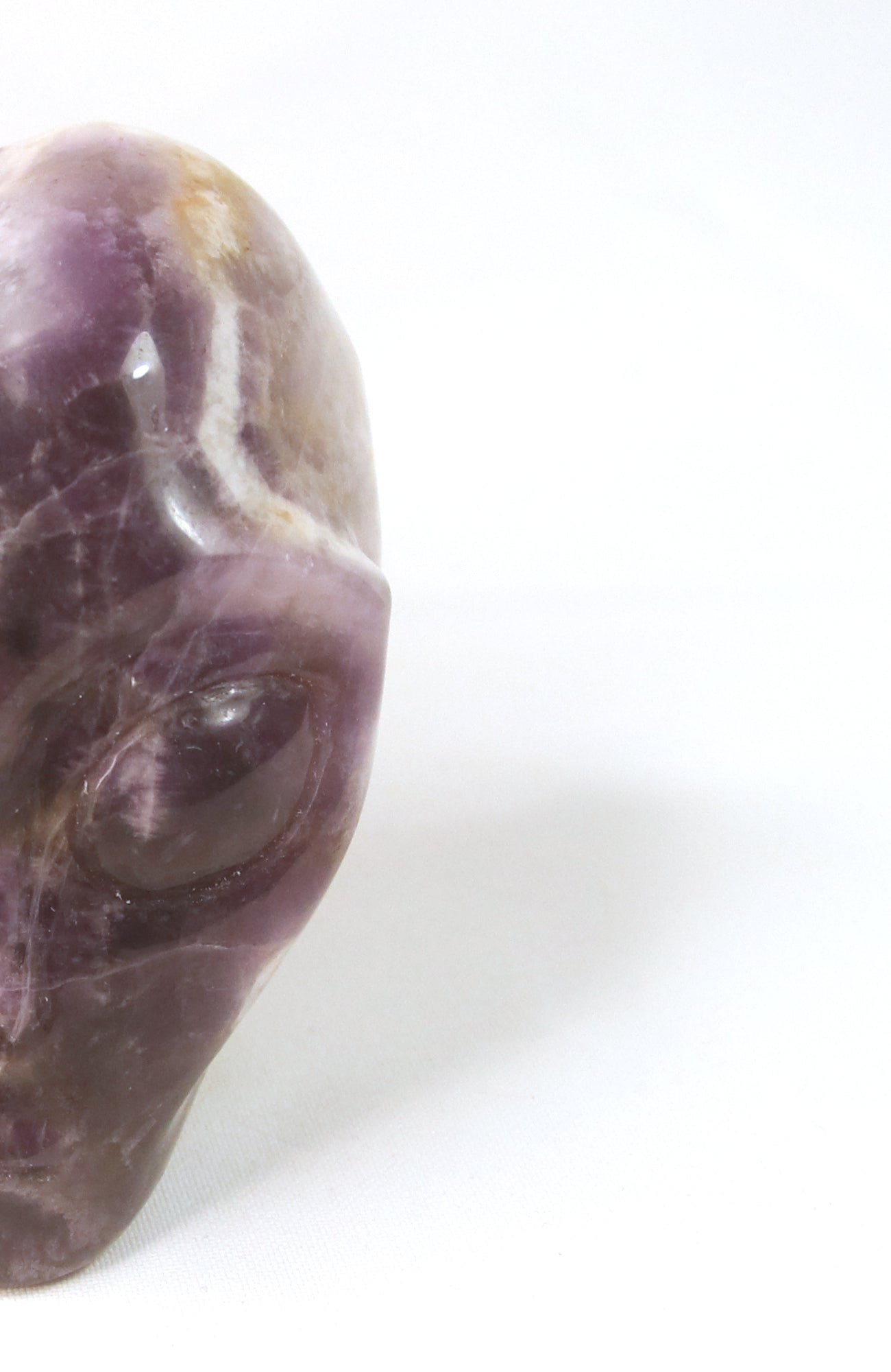 Chevron Amethyst ET Skull