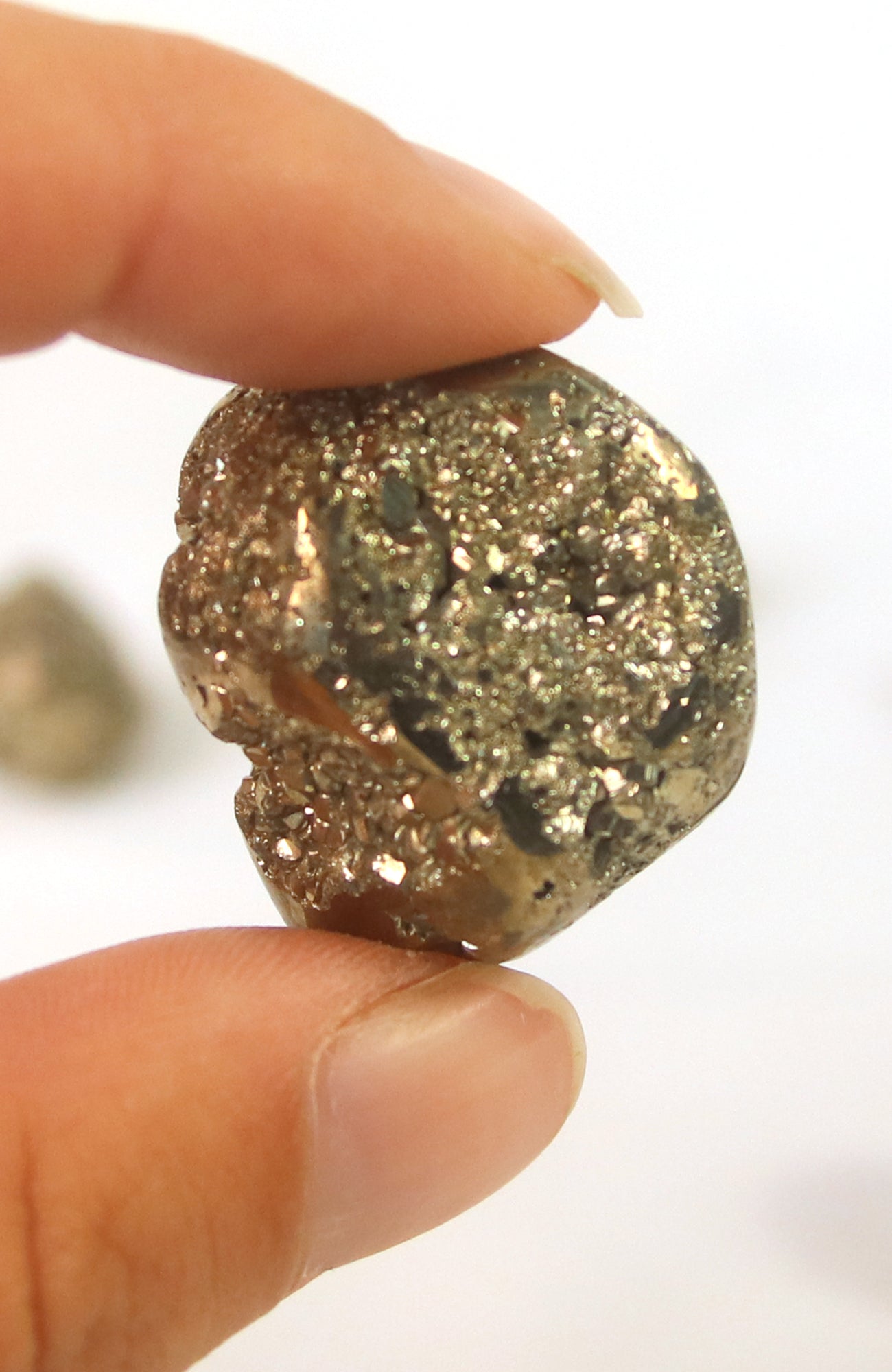 Pyrite Tumbles Stones