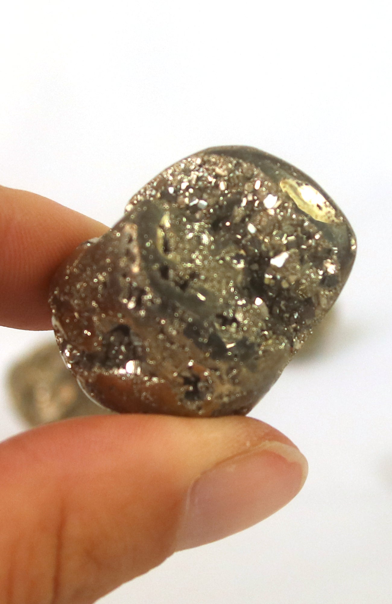 Pyrite Tumbles Stones