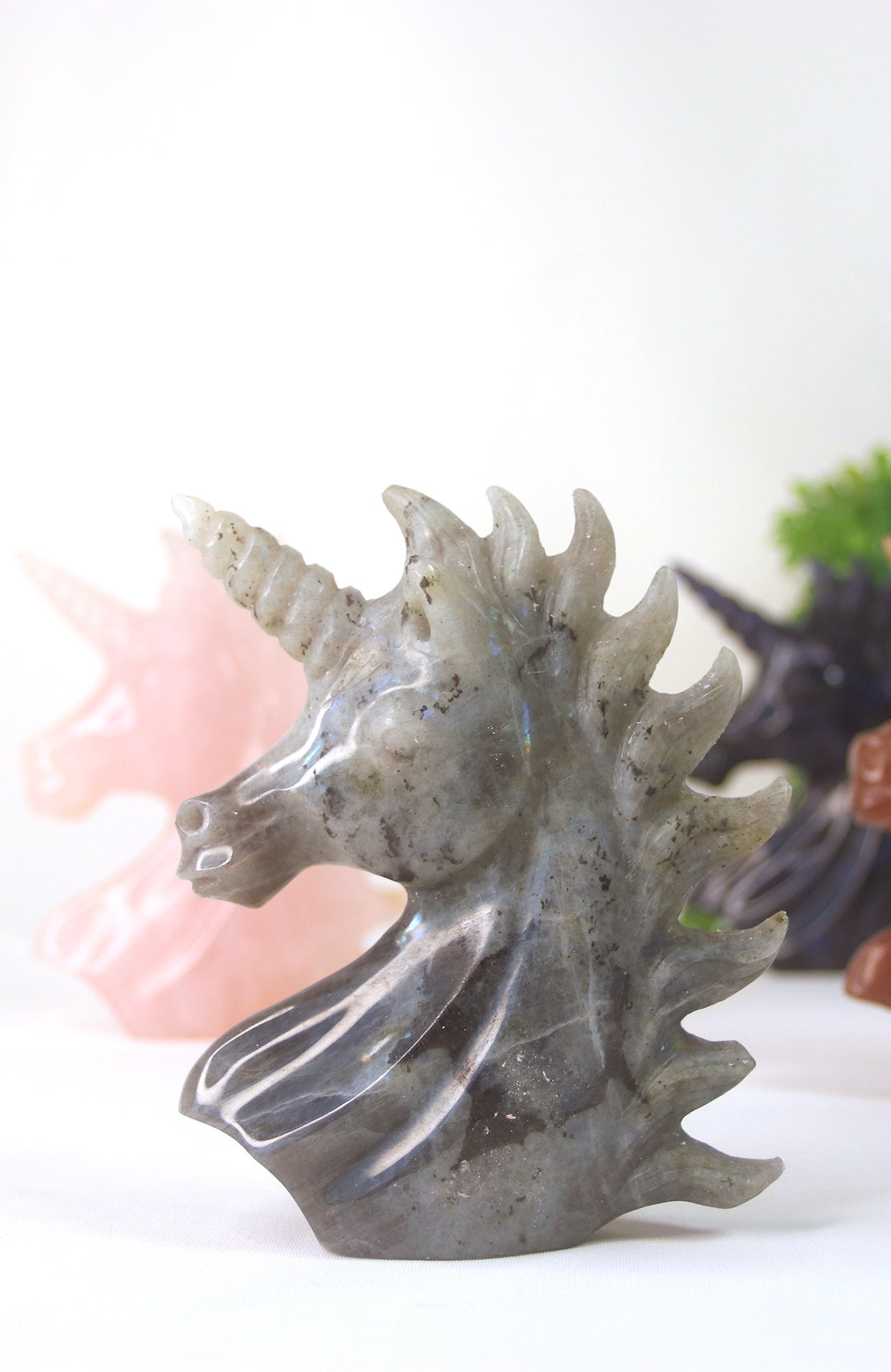 Rainbow Moonstone Unicorn