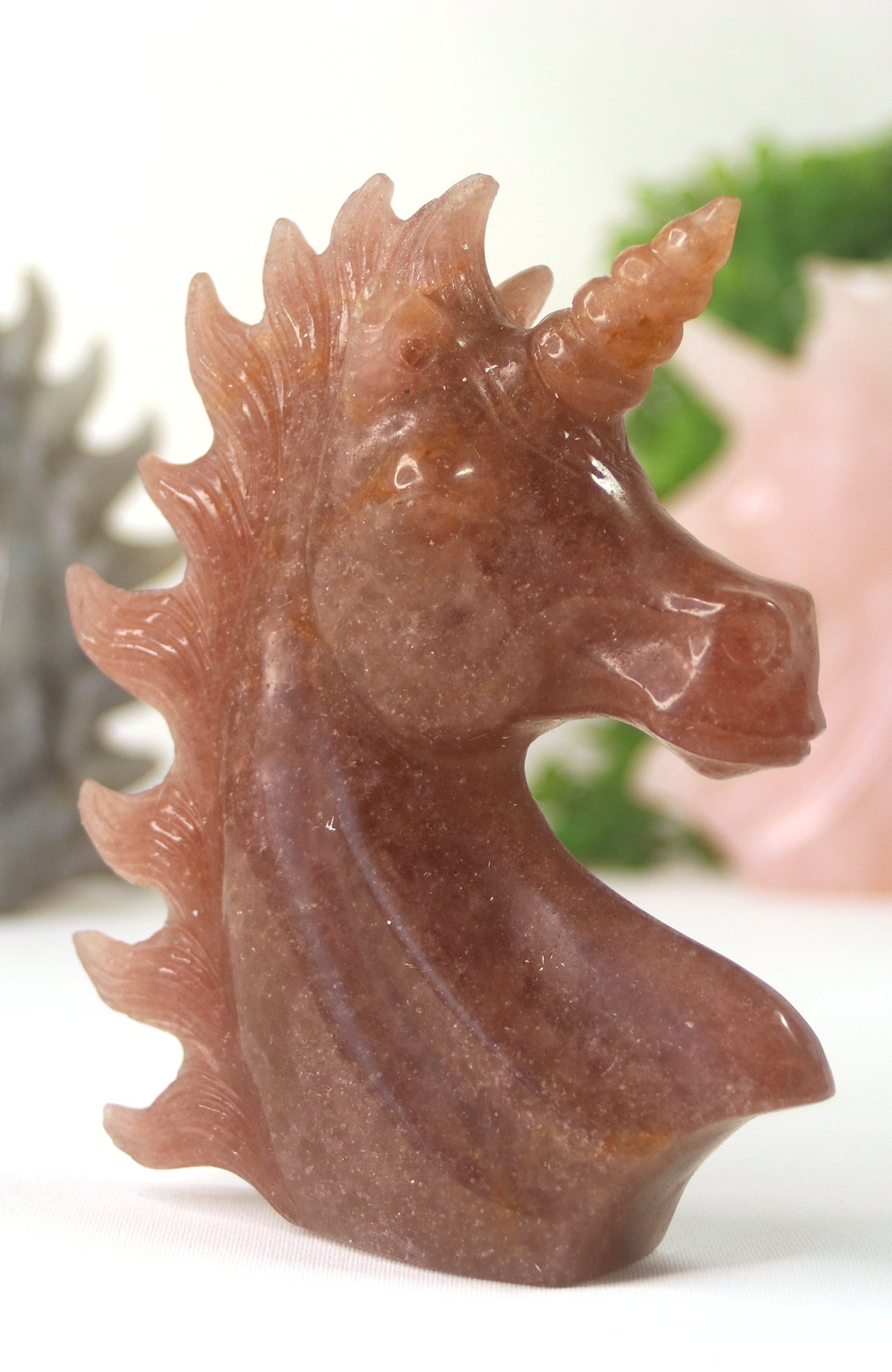 Strawberry Quartz Unicorn